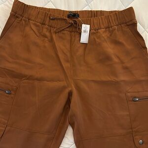 Banana Republic Tencel Cargo Jogger brown size L